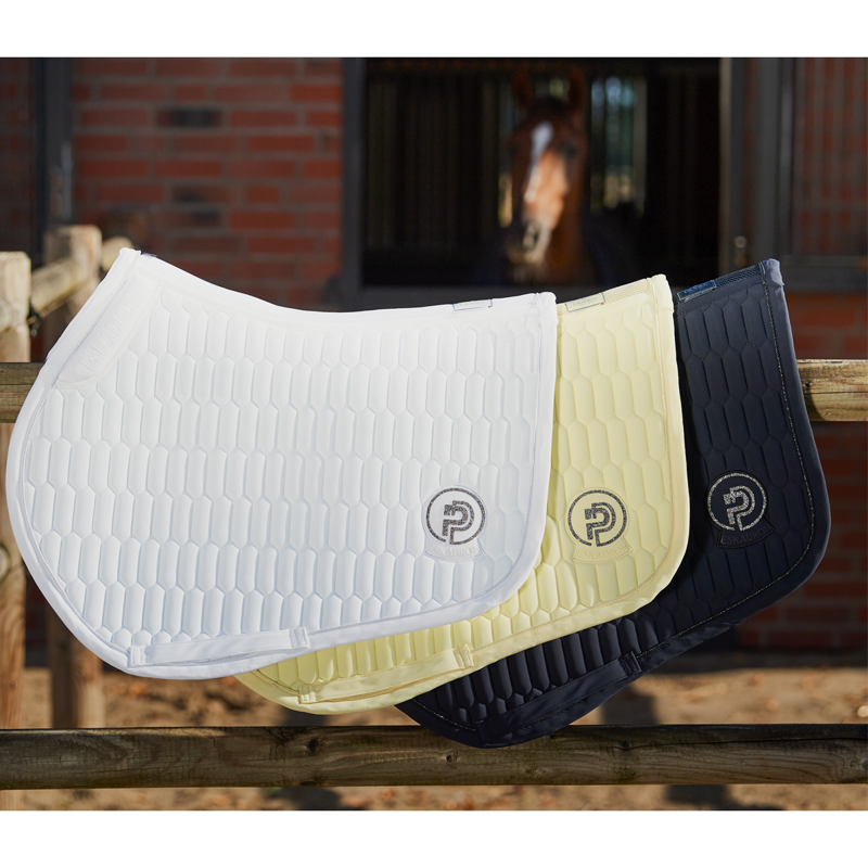 Eskadron Softshell Avantgarde Saddlecloth Platinum Pure SS23 - White-1